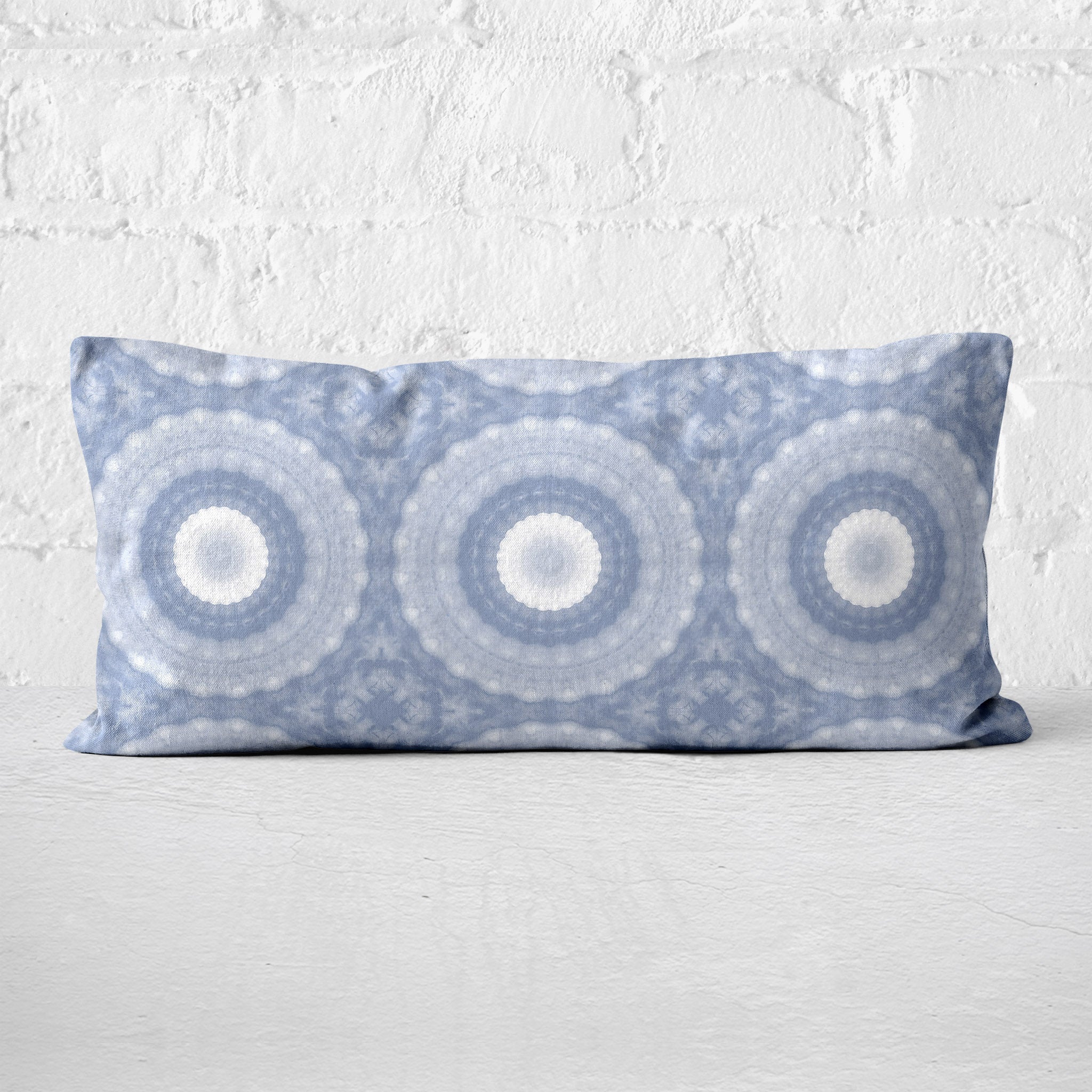 Sea Urchins in Periwinkle 12x24 Lumbar Pillow Cover